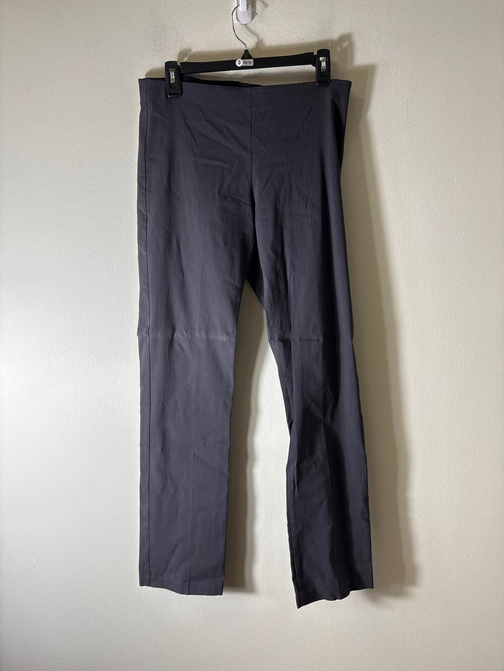 Equestrian Gray Pull On Pants Sz L